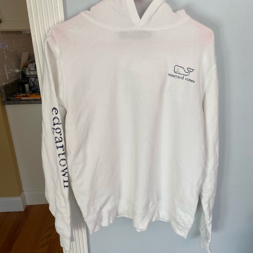 White Edgartown Exclusive Vineyard Vines Hoodie